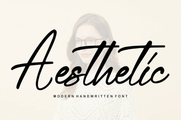 Aesthetic: The Elegant Handwritten Font for Modern Design