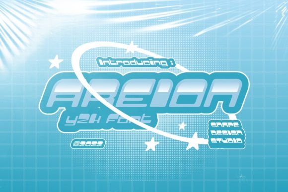 Areion: A Futuristic Display Font for Digital Innovation