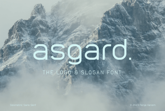 Asgard: The Sans-Serif Font for Modern Elegance