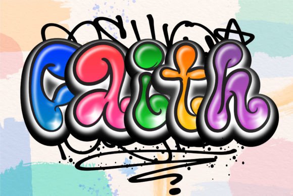 Faith: The Urban Graffiti Font That Pops Off the Page