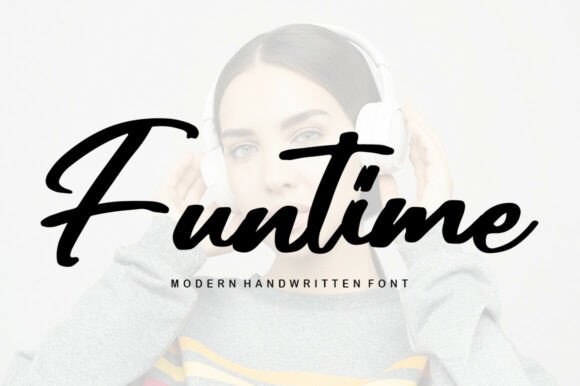 Funtime: A Handwritten Font That Elevates Your Design Work