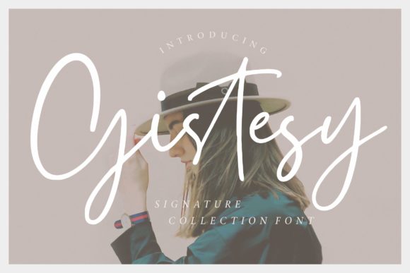 Gistesy: The Handwritten Font That Brings Authentic Warmth to Your Projects
