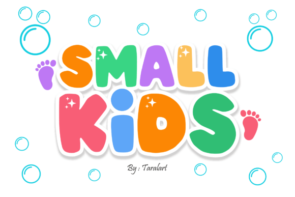 Infuse Playful Energy with the Small Kids Typeface
