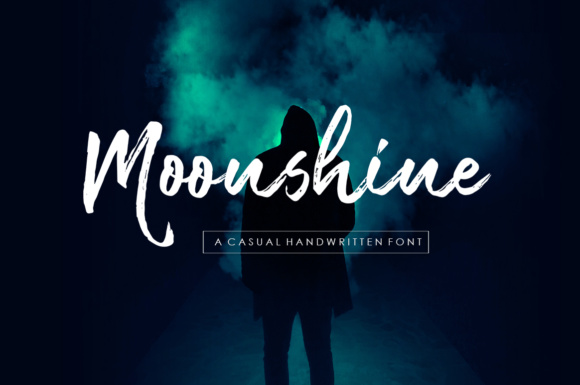 Moonshine Brush Script: The Modern Dry Brush Typeface