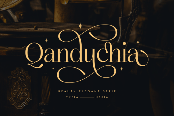 Qanduchia: Crafting Timeless Brand Identities with a Serif Font