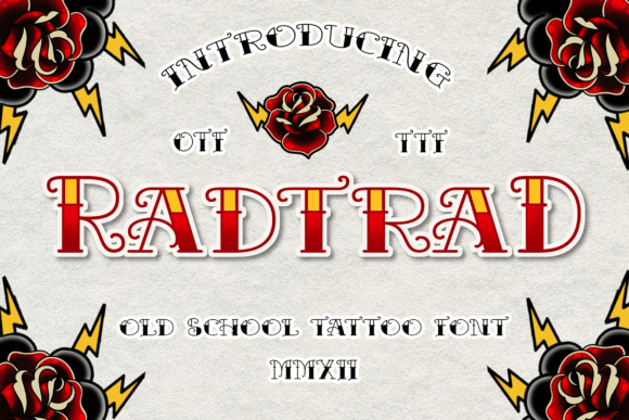 Radtrad: The Blackletter Typeface with a Modern Bite