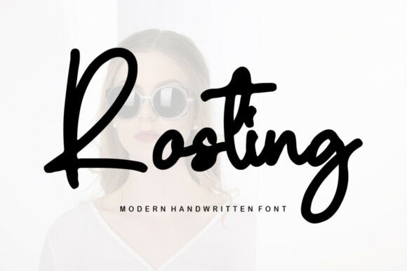 Rosting: A Handwritten Font for Elegant & Modern Designs