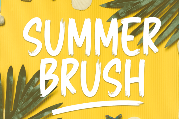 Summer Brush: Adding a Handwritten Touch to Your Projects