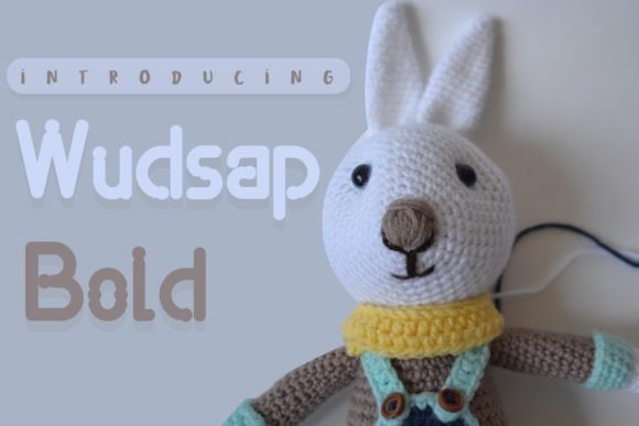 Wudsap: A Modern Display Font for Creative Projects